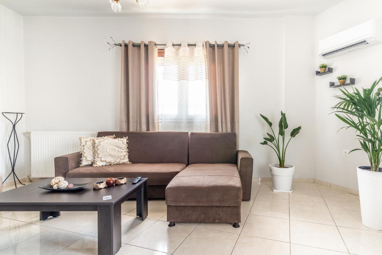 Spacious House With Seaview Candia Esterno foto
