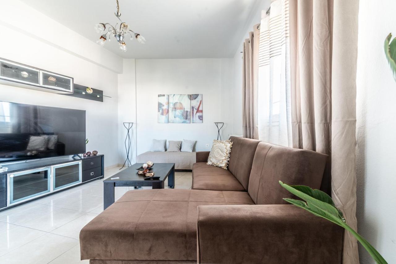 Spacious House With Seaview Candia Esterno foto