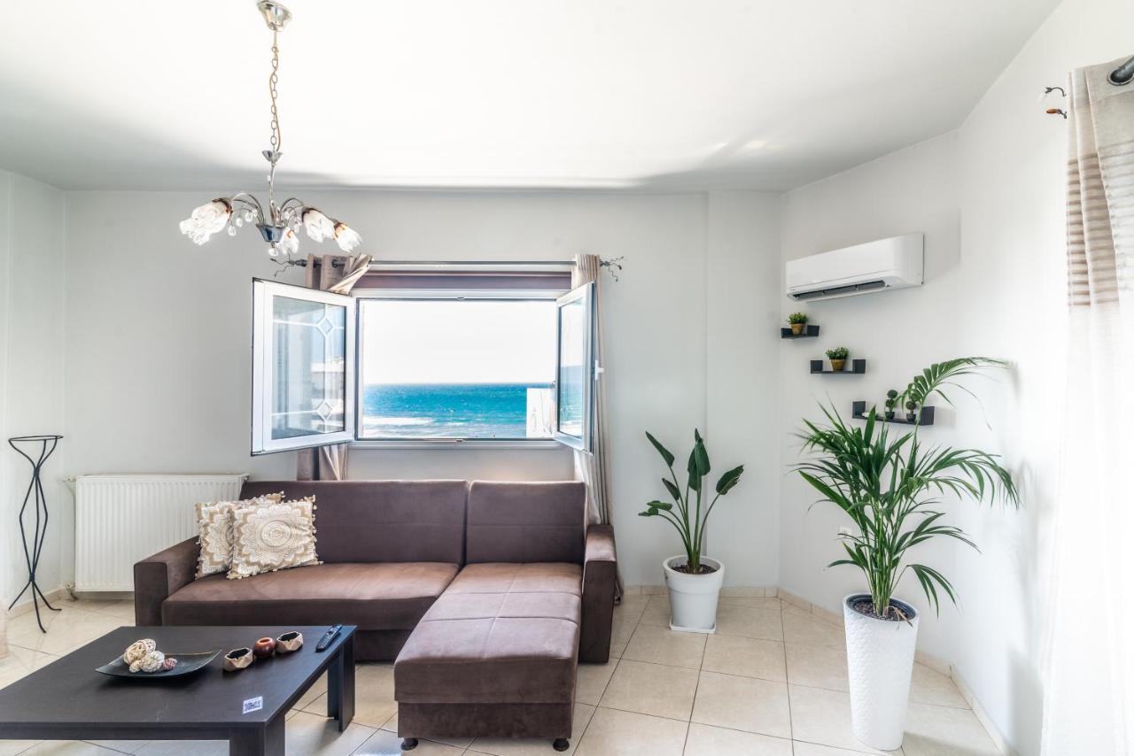 Spacious House With Seaview Candia Esterno foto