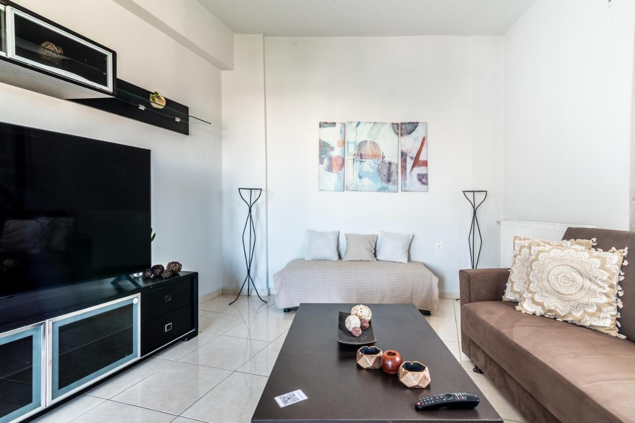 Spacious House With Seaview Candia Esterno foto