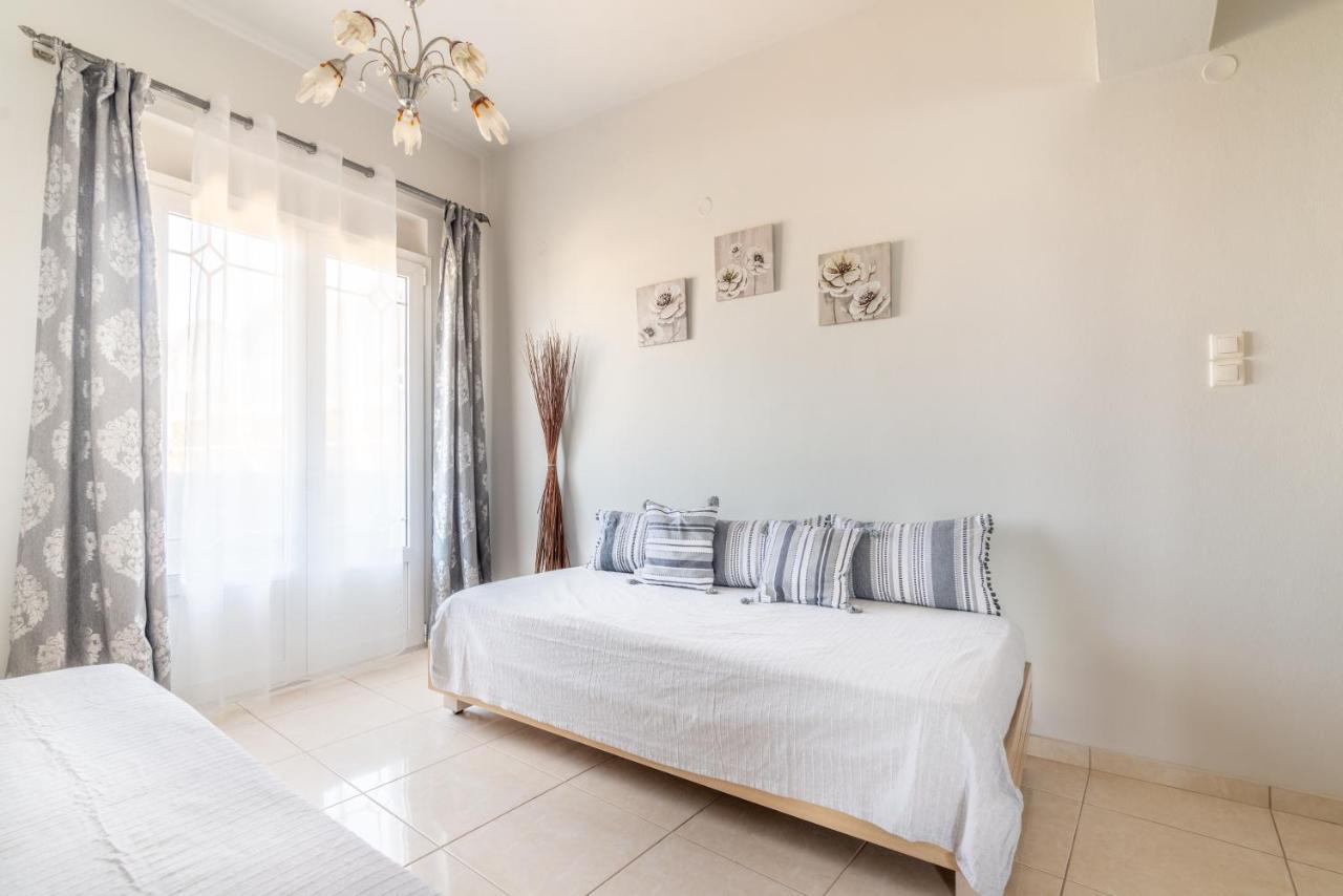 Spacious House With Seaview Candia Esterno foto