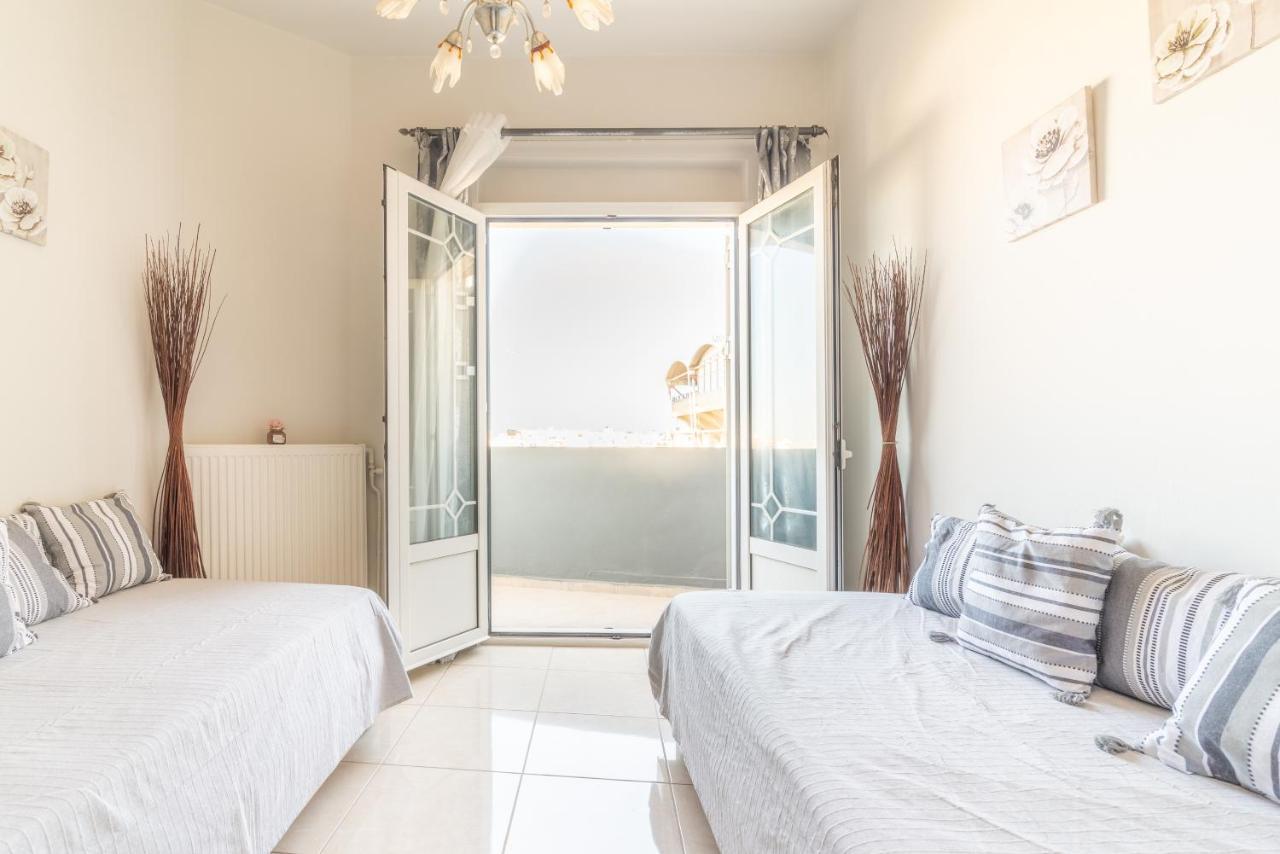 Spacious House With Seaview Candia Esterno foto