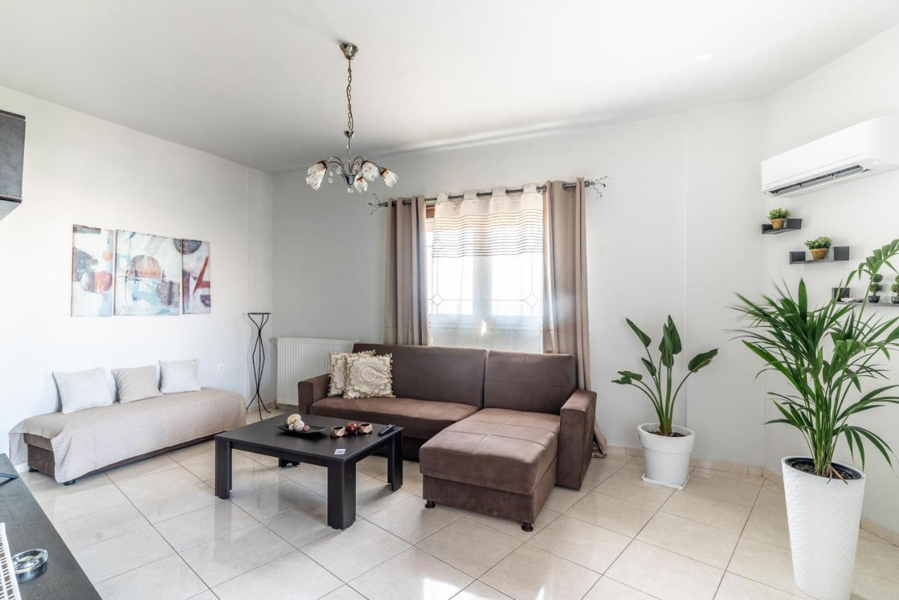 Spacious House With Seaview Candia Esterno foto